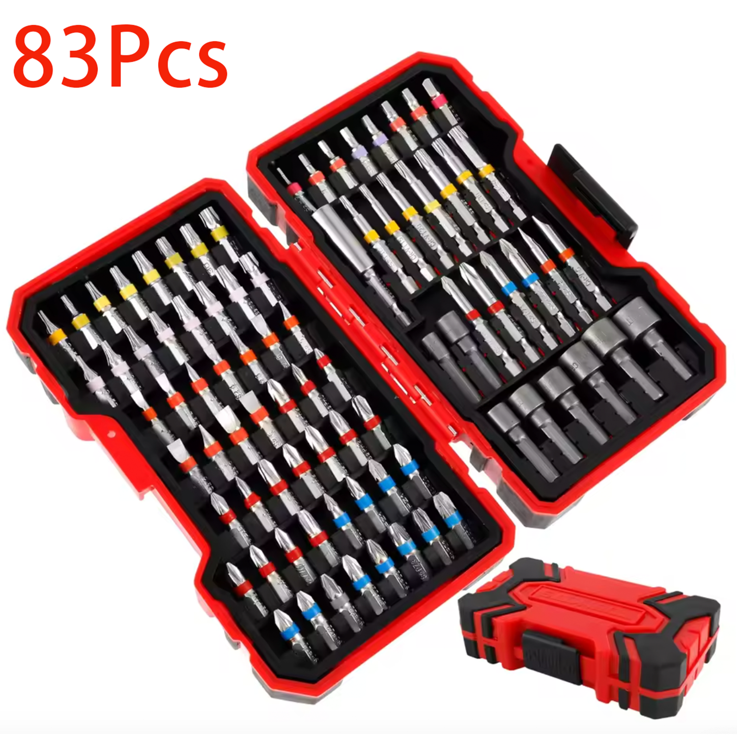 Drill Bit Set - 83Pcs Screwdriver Bit Set Impact Driver