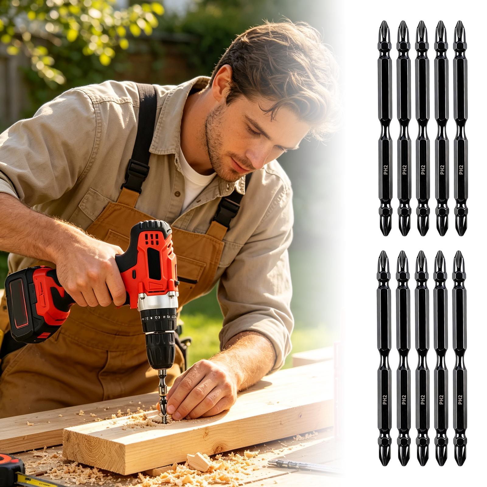 Magnetic Drill Bits Double-End - đánh giá và giá Drill Bit Set