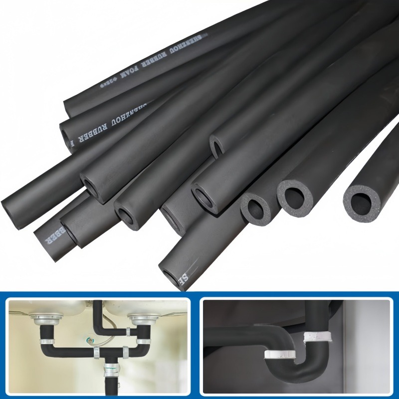 Sponge Rubber Pipe Insulation  - đánh giá và giá Pipe Insulation Foam