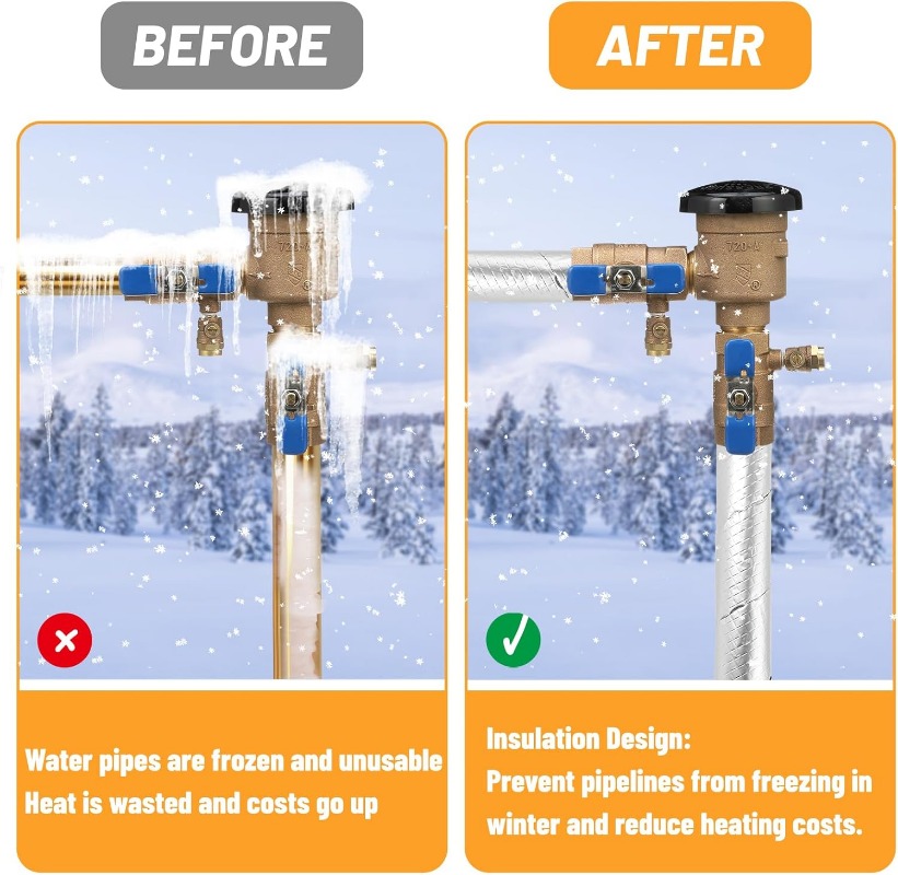 Outdoor Foam Keep Warm Pipes T - đánh giá và giá Pipe Insulation Foam