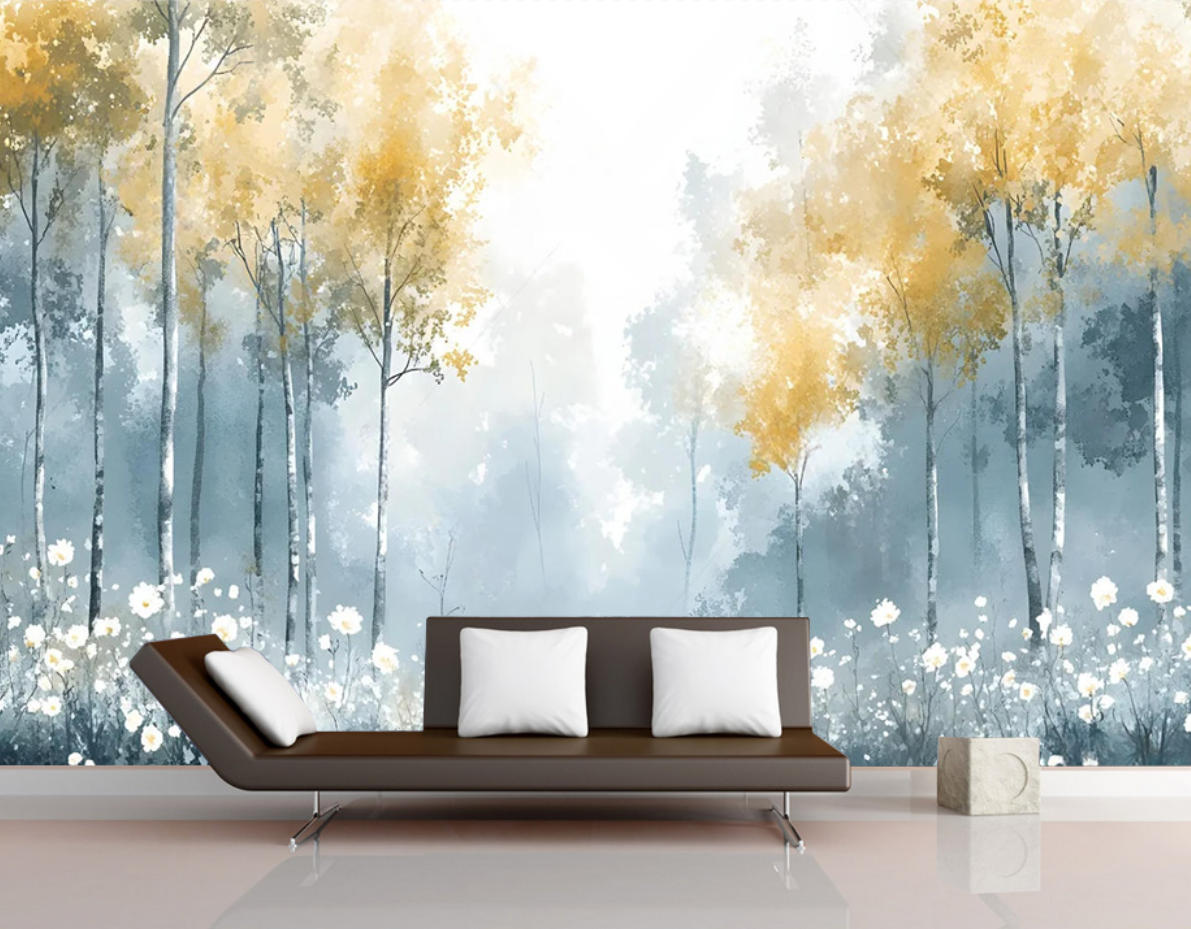 custom Green Forest wallpapers - đánh giá và giá Home Improvement Materials