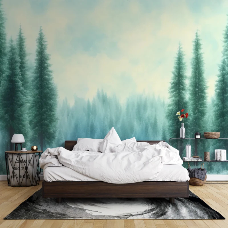 custom Green Forest wallpapers - đánh giá và giá Home Improvement Materials