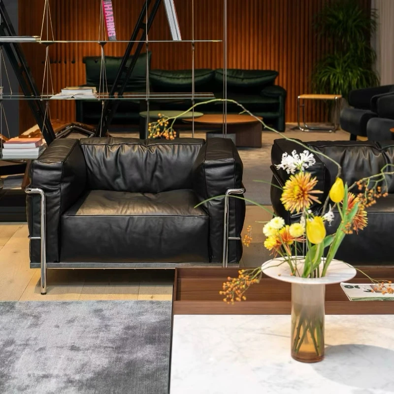 Service Black Luxury Sofa Leat - đánh giá và giá Home Improvement And Services