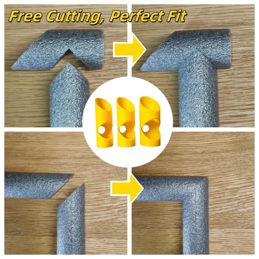 3Pcs Easy To Use Foam Pipe Cut - đánh giá và giá Pipe Insulation Foam
