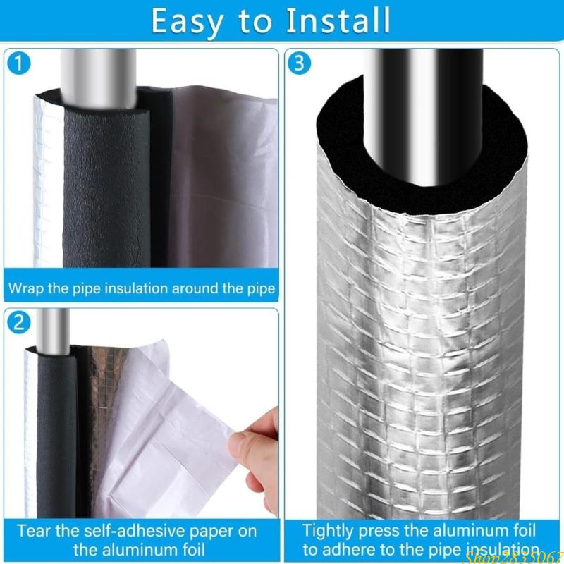 10Pcs Freeze Cover Pipe Wrap I - đánh giá và giá Pipe Insulation Foam