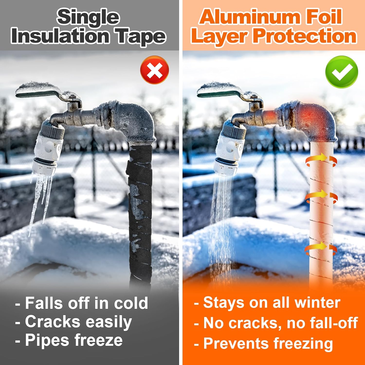 Pipe Insulation Wrap Self Adhe - đánh giá và giá Pipe Insulation Foam