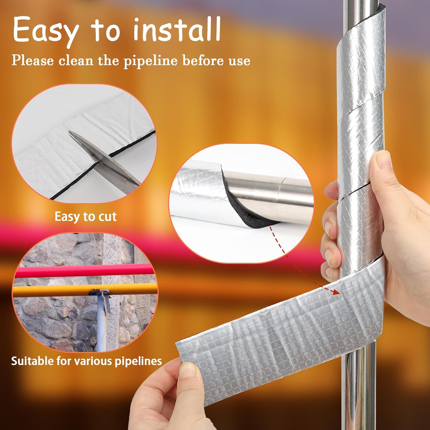 Pipe Insulation Wrap Self Adhe - đánh giá và giá Pipe Insulation Foam