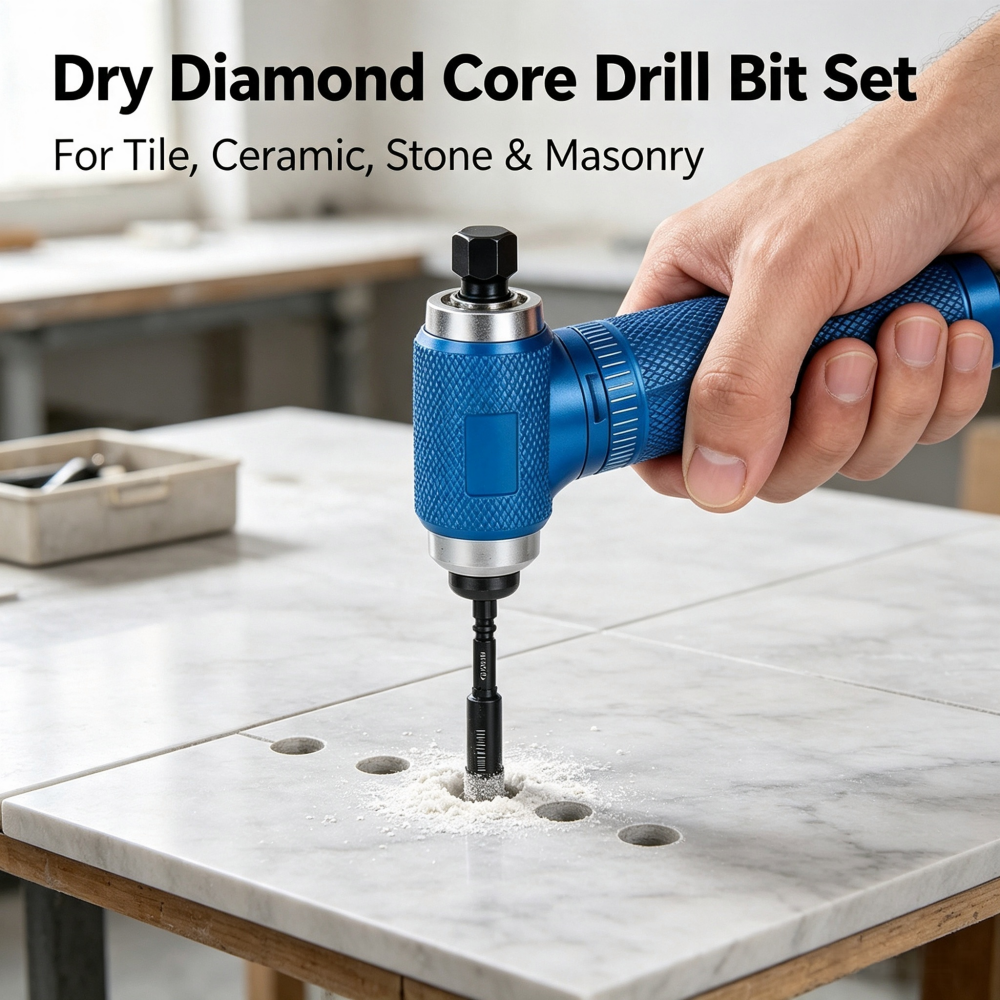  7PCS 6-12MM Vacuum Brazed Dr - đánh giá và giá Drill Bit Set