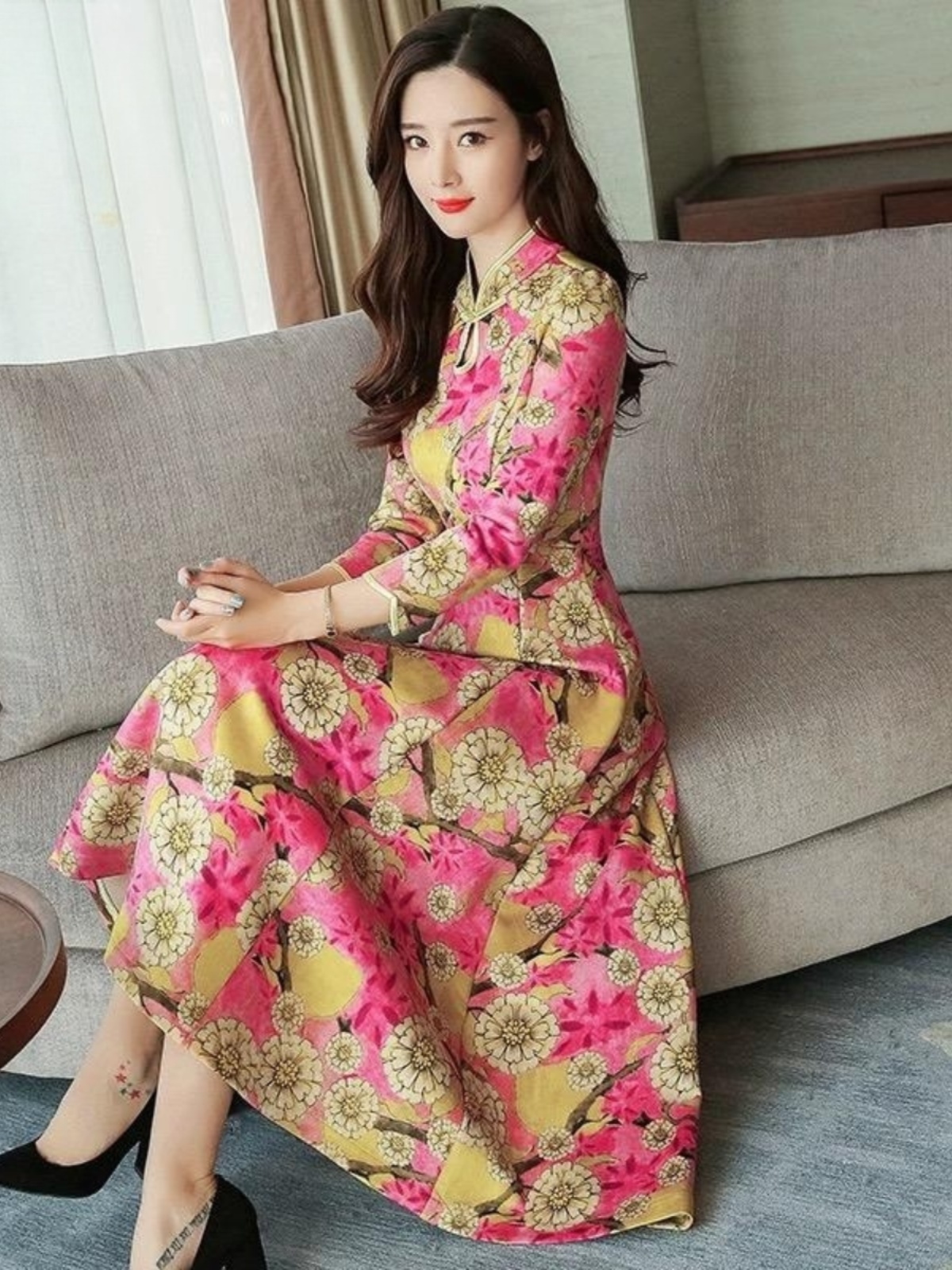 New Long Sleeve Dress Pattern  - đánh giá và giá Home Improvement Materials