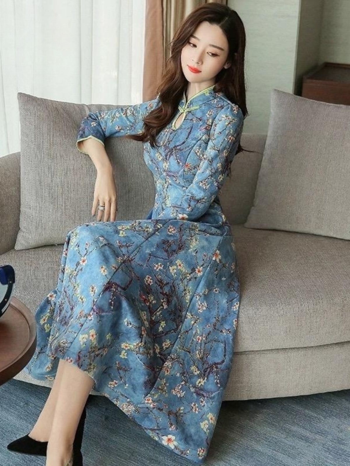 New Long Sleeve Dress Pattern  - đánh giá và giá Home Improvement Materials