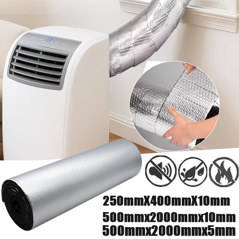 Aluminum Foil Waterproof Heat  - đánh giá và giá Pipe Insulation Foam