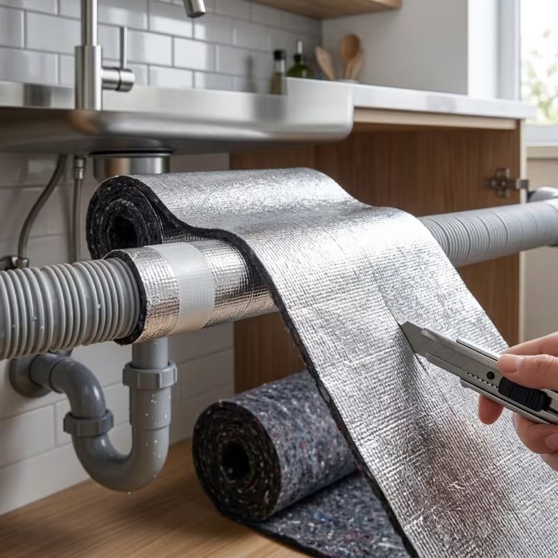Aluminum Foil Waterproof Heat  - đánh giá và giá Pipe Insulation Foam
