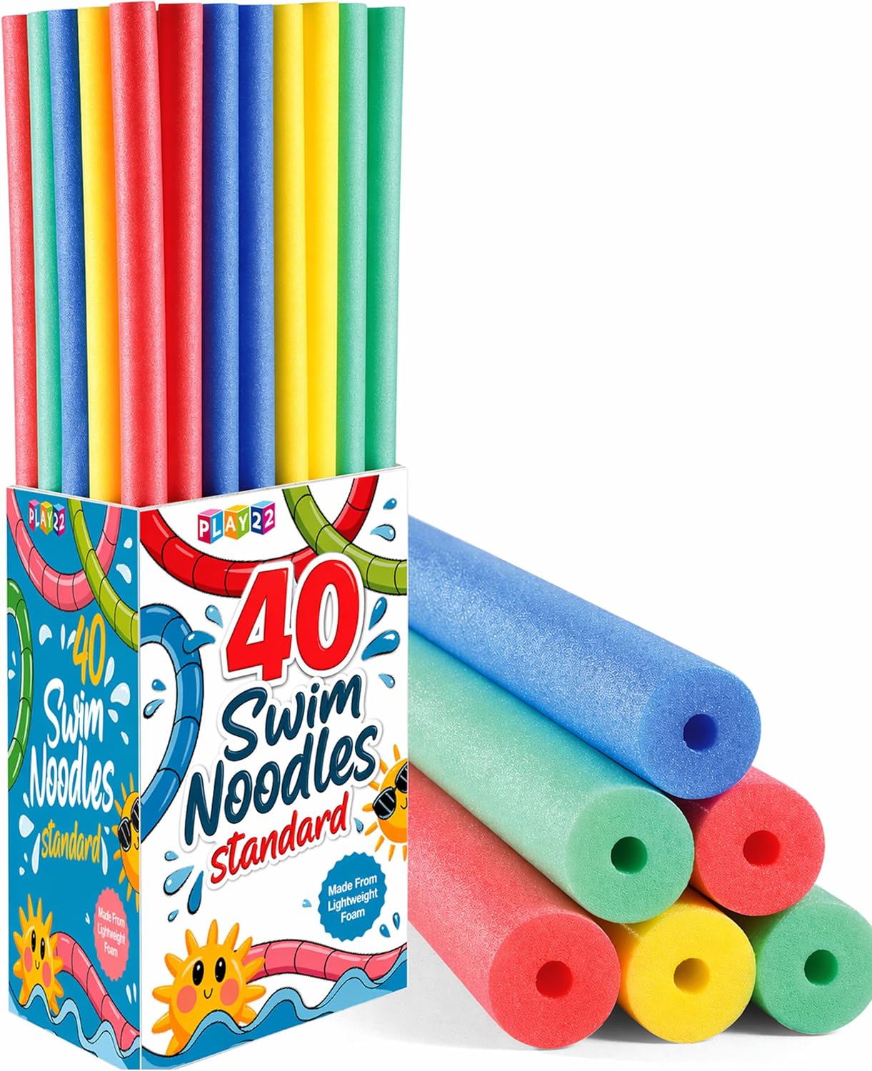 40 Pack Pool Noodles Foam - 4  - đánh giá và giá Pipe Insulation Foam