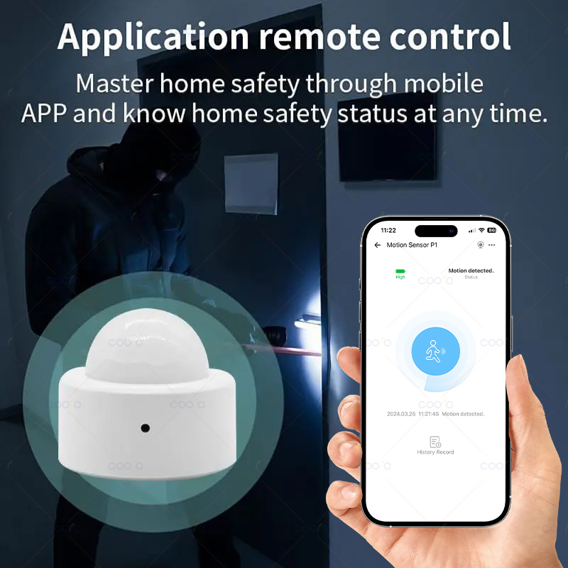 Zigbee Mini PIR Motion Sensor  - đánh giá và giá Home Improvement And Hardware