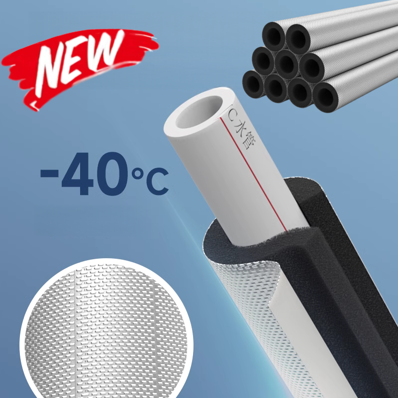Self-adhesive Sponge Rubber Pi - đánh giá và giá Pipe Insulation Foam